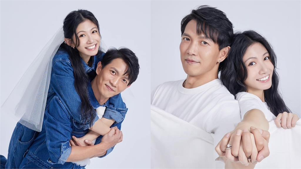 李千娜颱風天結婚了!情定黃尚禾洩「唯美白紗」