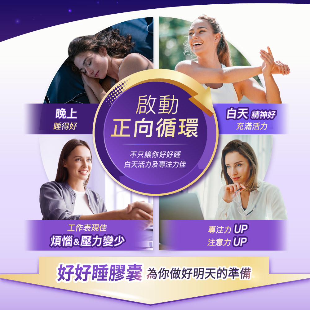 不只一夜好眠 每天的活力來源「好好睡」啟動能量正循環