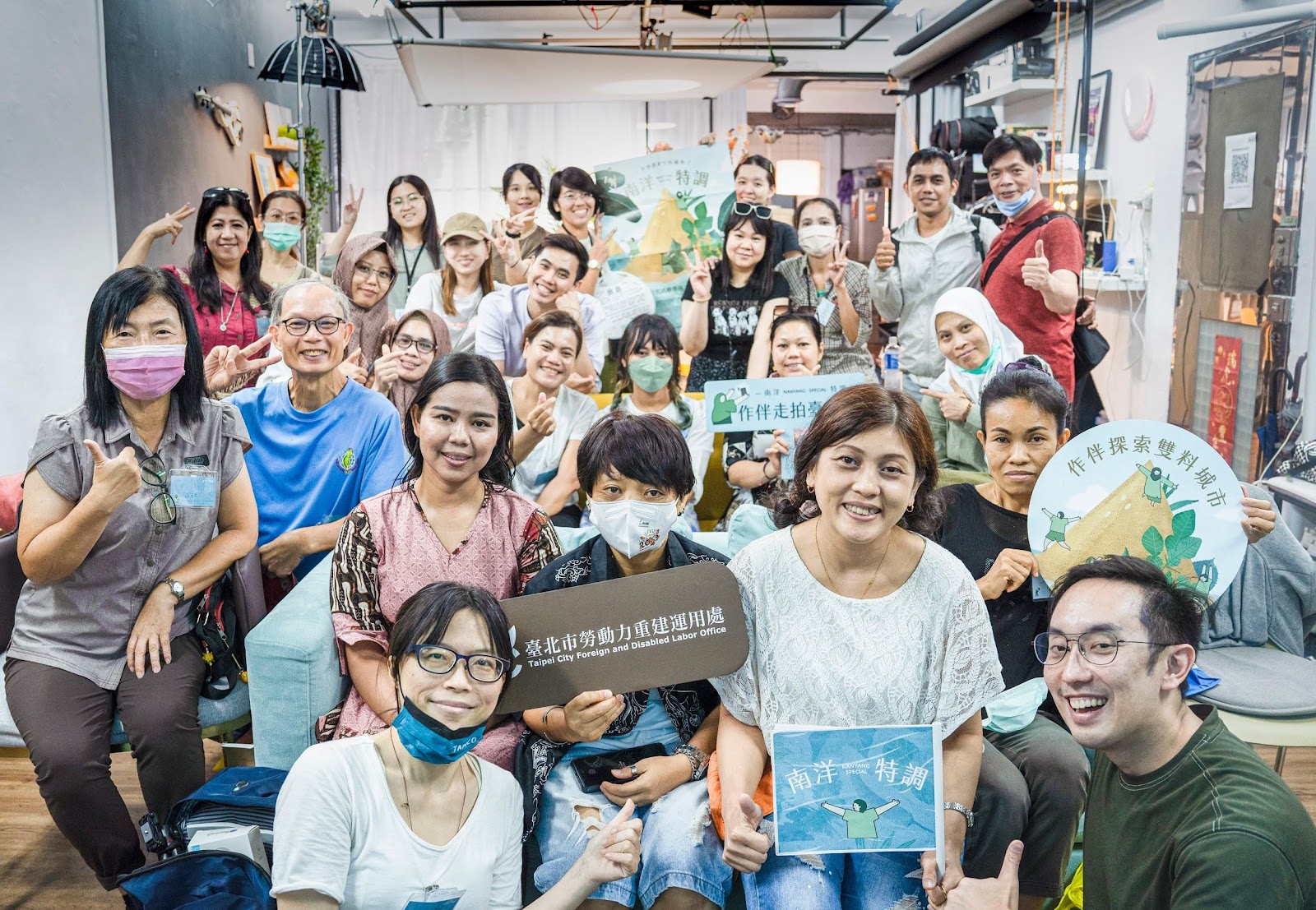 國人與移工作伴拍攝臺北城市魅力 北市首創移工短影音課程優選作品出爐! 1 2