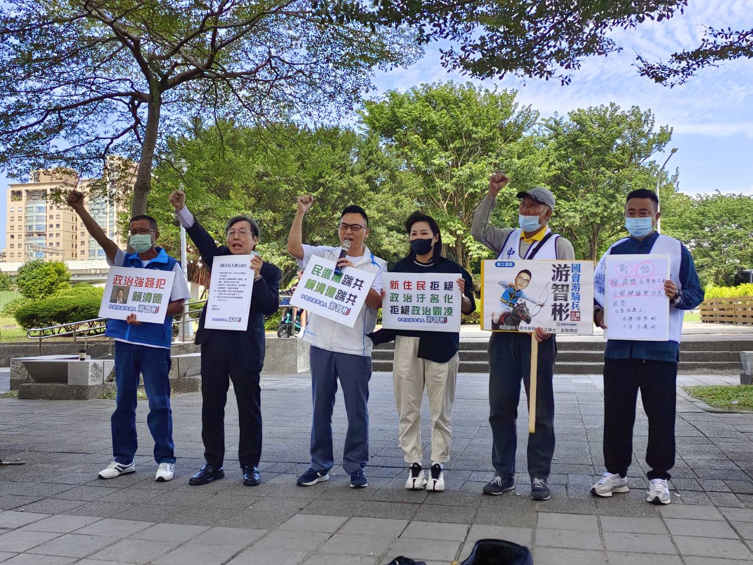 陸配列不分區是國安危機?中壢立委參選人游智彬批賴清德剝奪基本人權 1280639 0