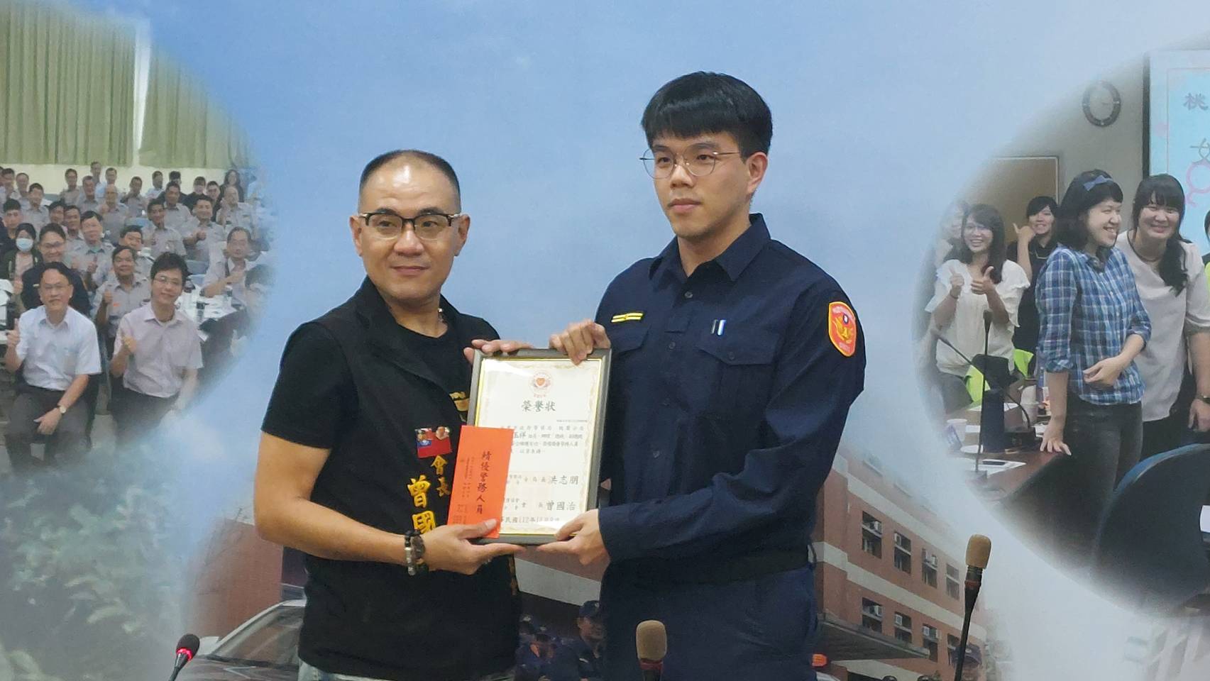 警雁關懷協會至桃園分局頒獎鼓勵 感謝員警辛勞 1638289