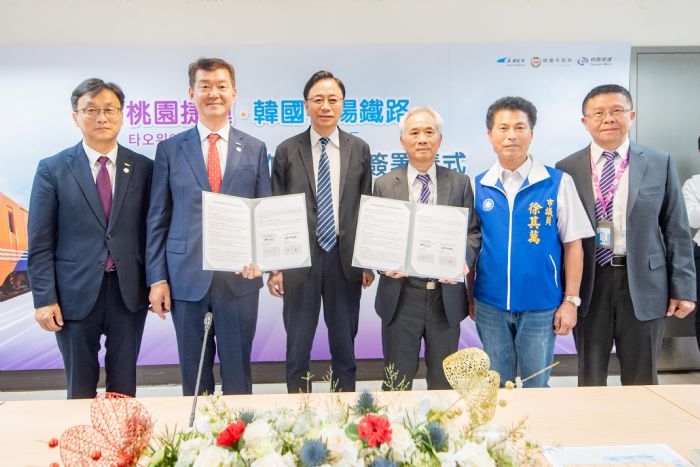 桃園機捷攜手韓國機場鐵路 提升服務品質、營運效率 20231103164600811