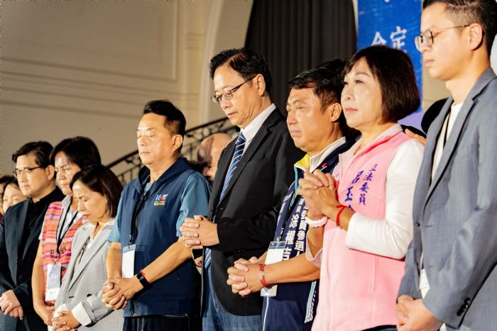 出席「桃園城市祈禱早餐會」張善政:謙卑為市民服務 20231104122444813
