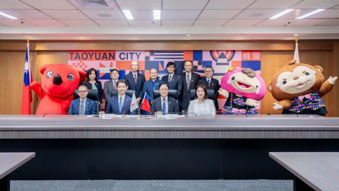 張善政與日本千葉縣知事交流 盼促進智慧城市、觀光合作 20231113214928312