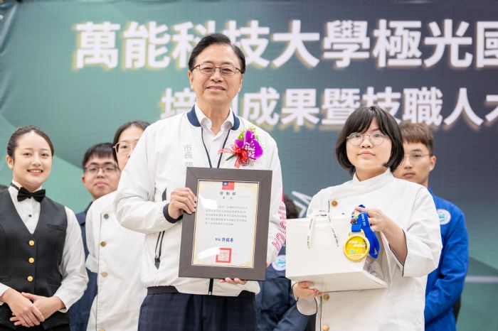 萬能科大全國技能競賽勇奪19獎 總獎牌數蟬聯全台私立大專校院冠軍 20231122163621249