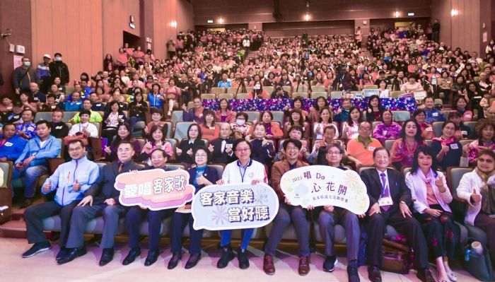 客家歌謠交流觀摩賽北區賽龍潭登場 吸引逾5000人以歌會友 20231126193157293