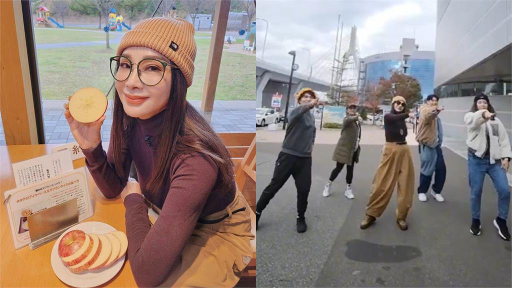 陳美鳳日本「佔據C位」嗨跳熱舞!17秒搖擺片曝