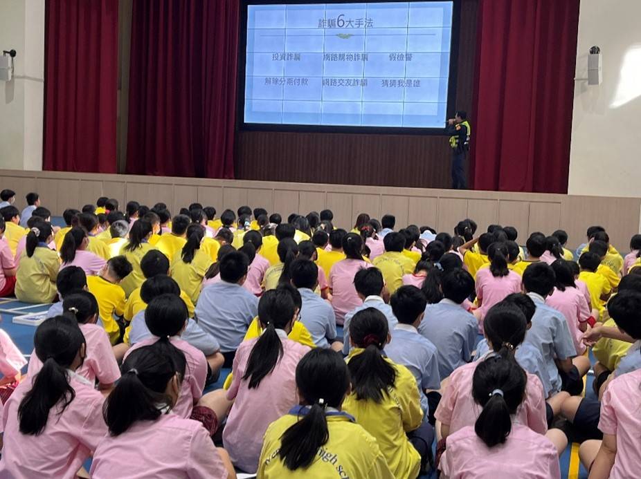 桃警走入校園擴大宣導 深化學子反詐意識 287642 0