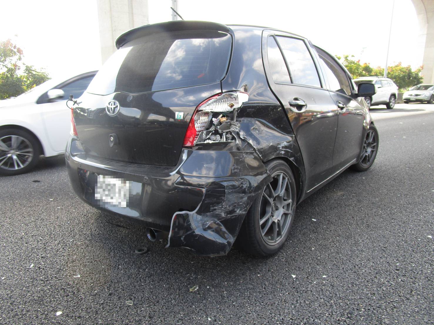 國1北上桃園段3車追撞 2人受傷送醫 310744 0