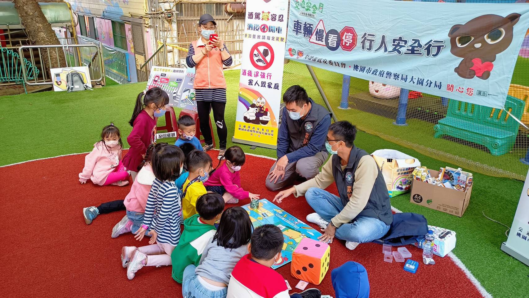 大園警前進幼兒園 婦幼安全觀念向下扎根 324504