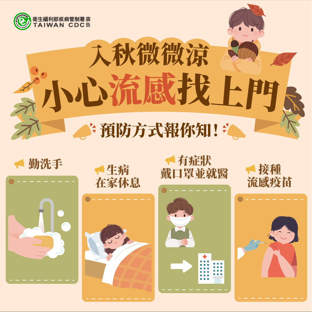 流感病毒不可輕忽 北榮桃分籲接種疫苗防重症 3流感注意事項 0