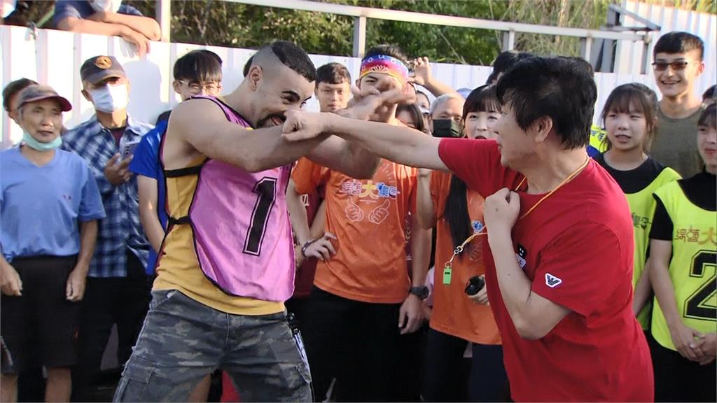 胡瓜打拳健身節目上與阿莫真強實彈對打!阿翔喊要來真的