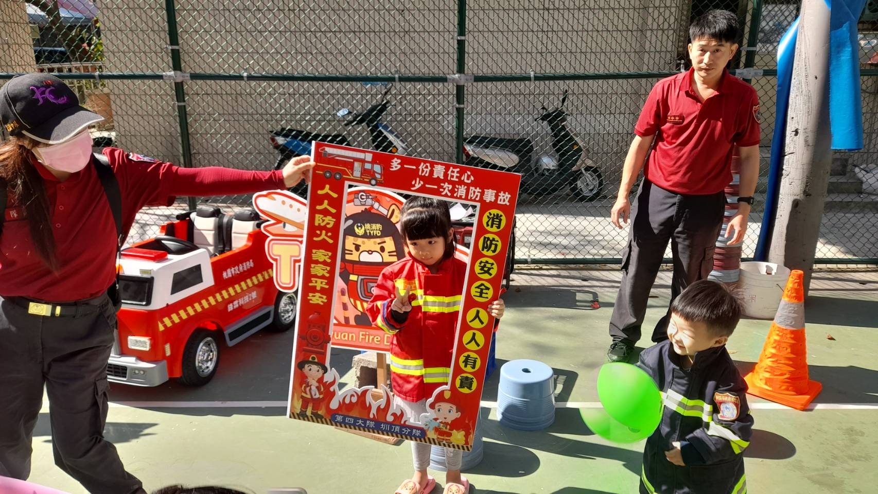 桃消圳頂分隊前進僑愛里社區活動 宣導防範一氧化碳中毒 479955 0