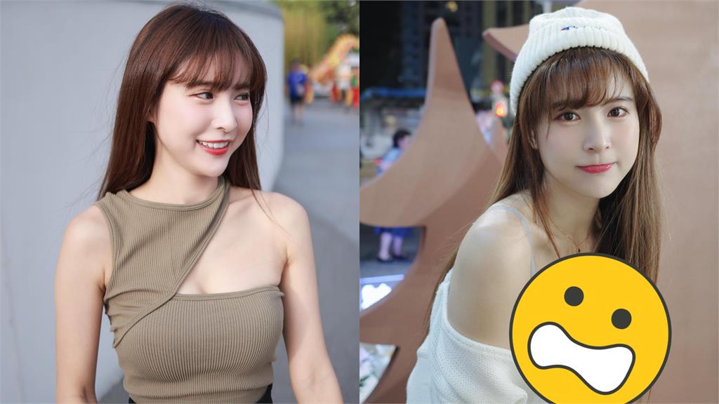 孟潔拍照毛衣滑落!「重點部位」全被路人看光