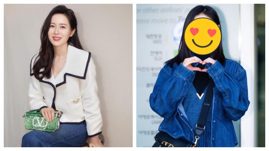 當媽後更美了?孫藝真「奇蹟神顏」機場比愛心融化全場