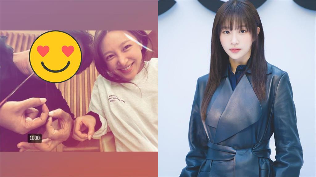 南韓性感女神戀愛999天!男友「甜蜜緊抱」閃爆