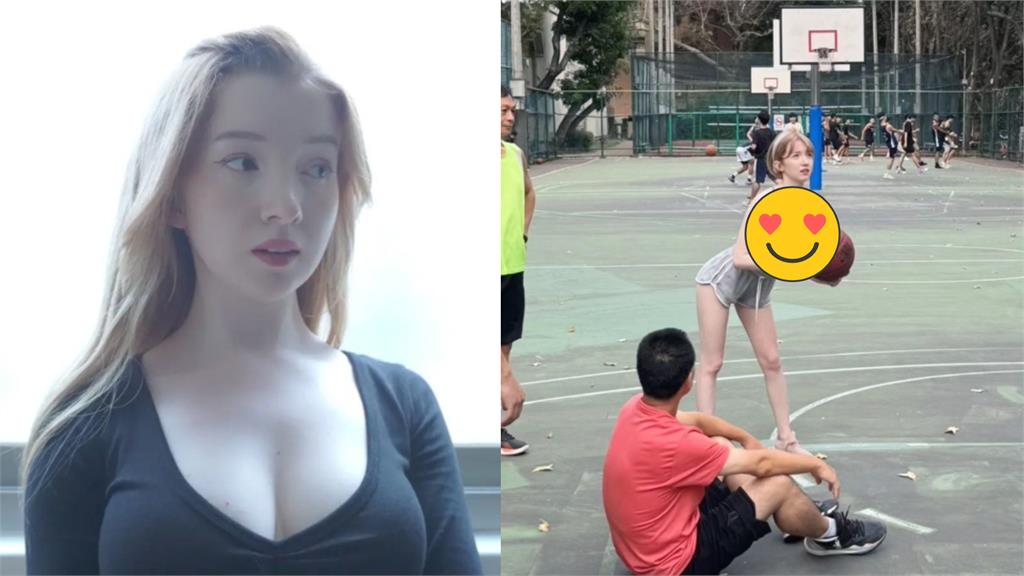 英國辣妹「自帶麻辣鍋」單挑籃球!網驚:阿伯血壓狂飆