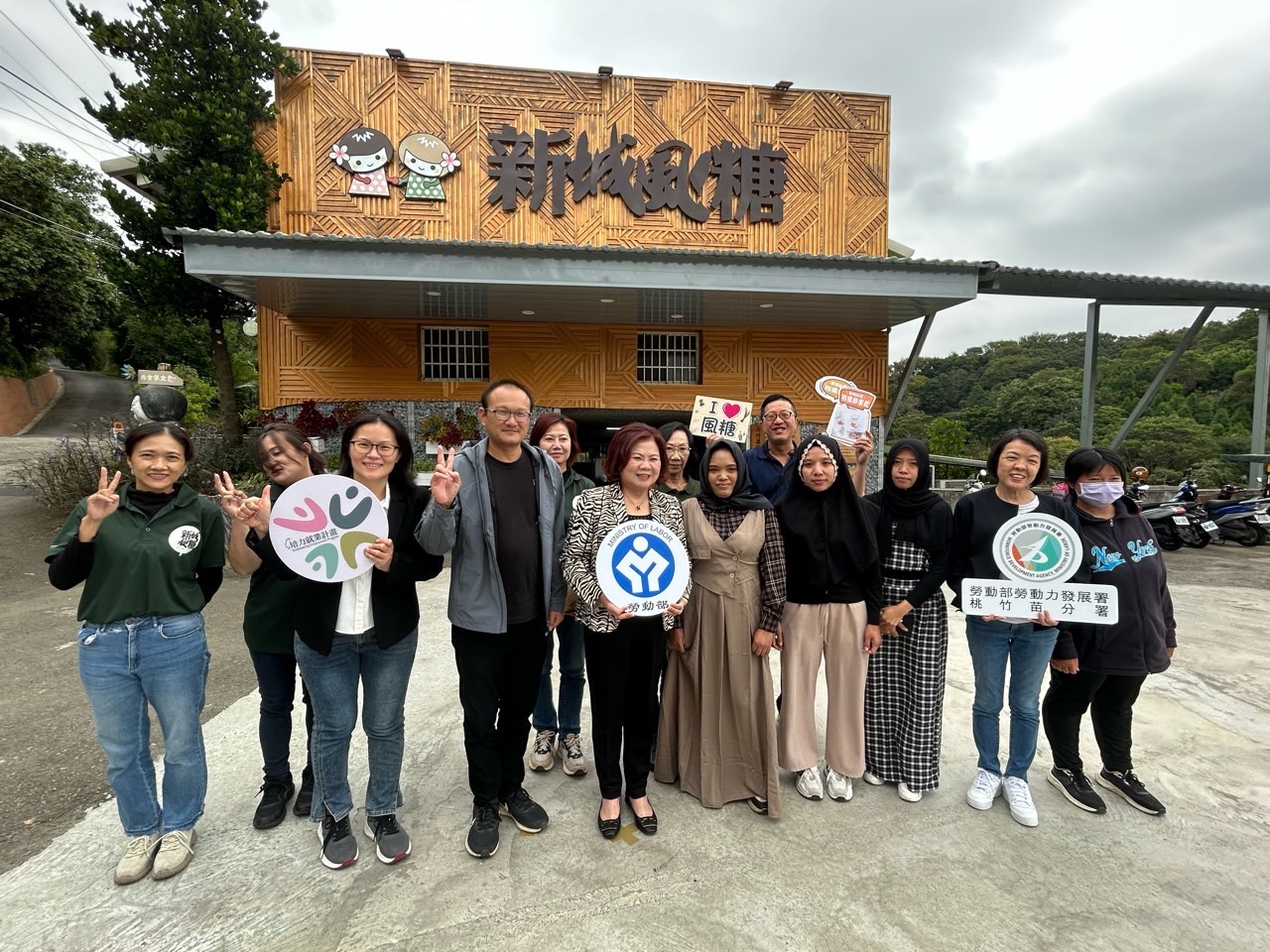 勞動部桃竹苗分署培力計畫振興寶山地方產業 許銘春大讚用心 S 130572332