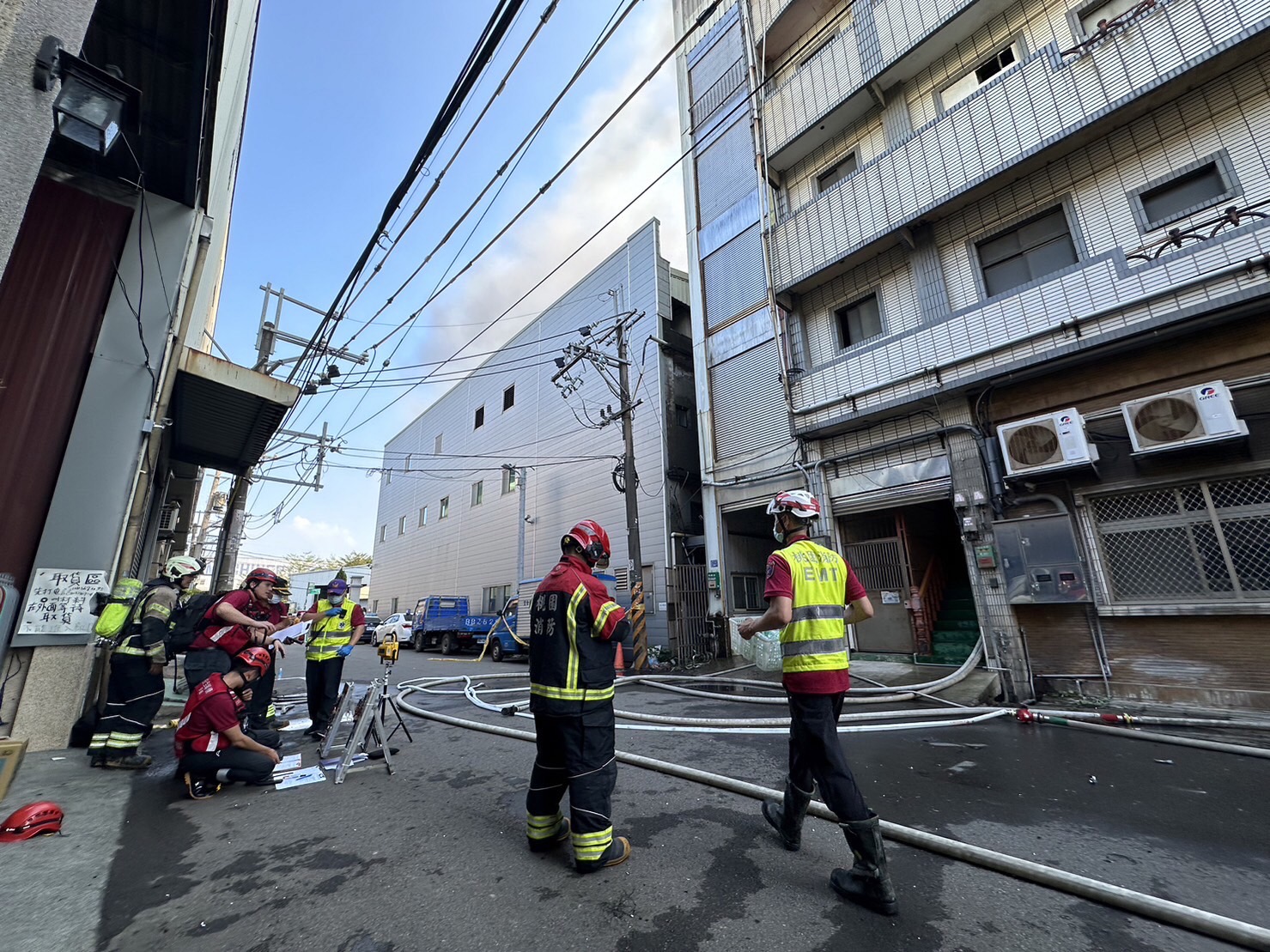 八德榮興路電子工廠火警 出動27輛消防車灌救 S 2662430 0