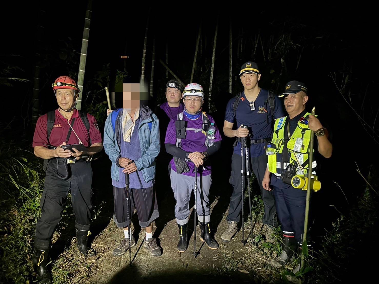 男朝聖「大溪八景」金面山迷途 警消摸黑救援 S 5128267 0