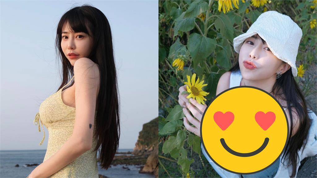 梓梓純白洋裝開炸!領口「扣子快撐壞」網暴動