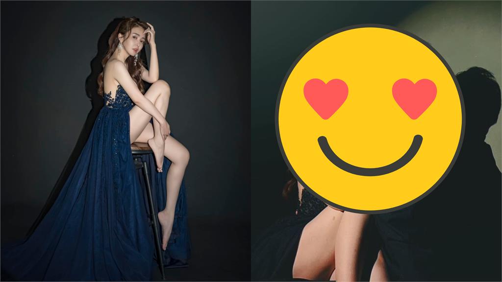 陳子玄曬激辣婚紗照!禮服上掀「絲滑蜜腿」全露出