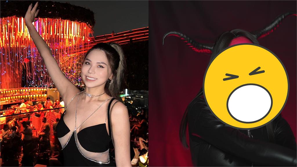 萬聖節最狂造型!蕾菈化身「全紅女惡魔」網歪樓