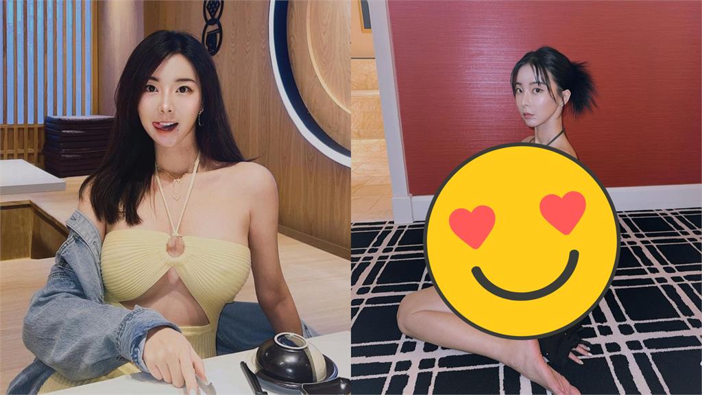 奎丁洋裝挖空暗藏小心機!人間尤物擺拍太誘惑