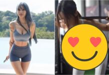 鋼琴女神健身濕透全破防!超低領口逼出SSR身材