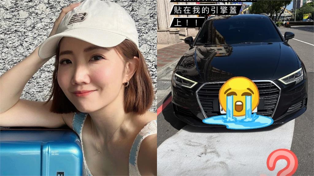 謝忻開國道飛來「整塊保麗龍」!被按喇叭當場嚇壞