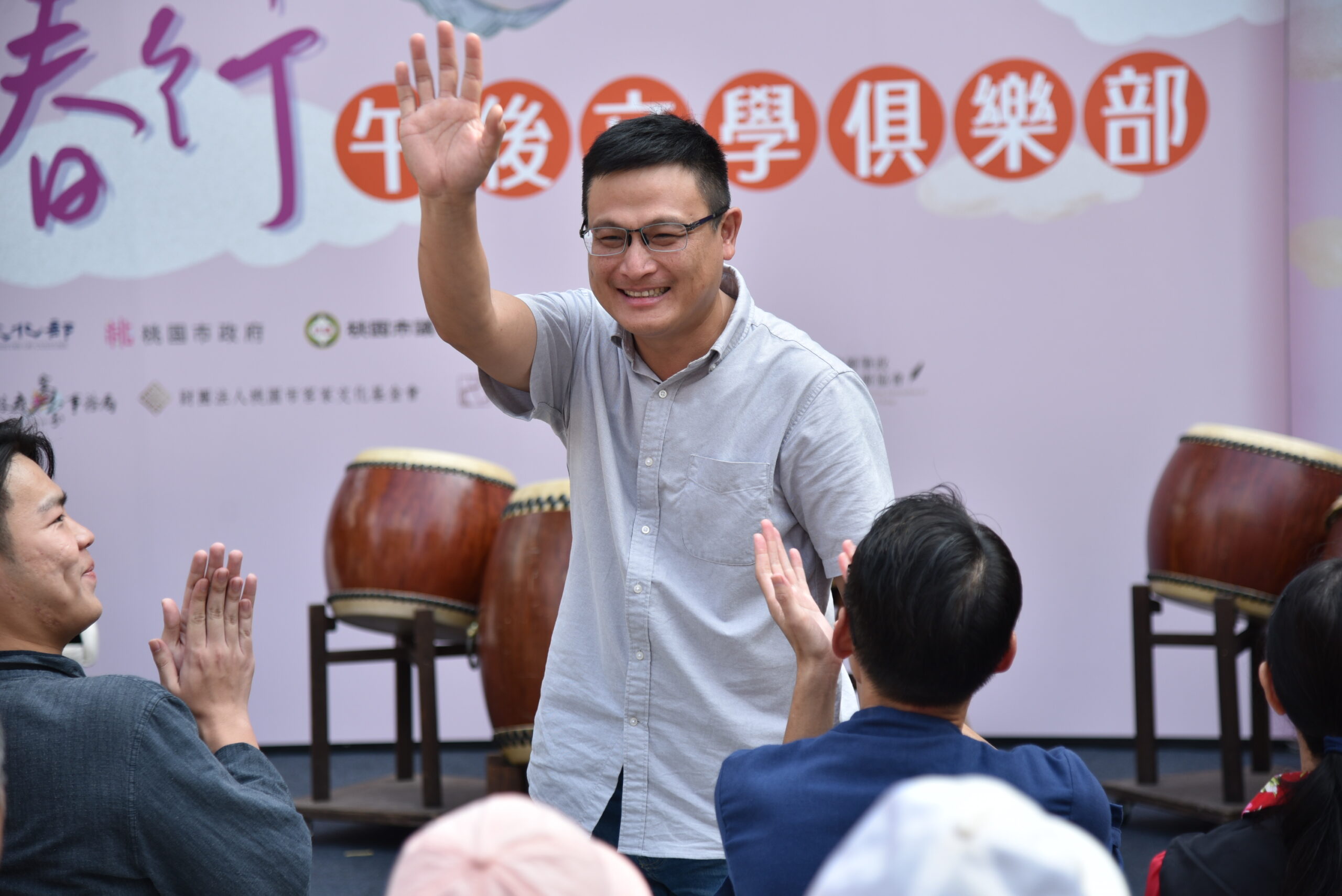 大河文藝季系列活動開跑 展現多元客家文學樣貌 桃園市客家文化基金會執行長林昭賢與大家共襄盛舉 0 0 scaled