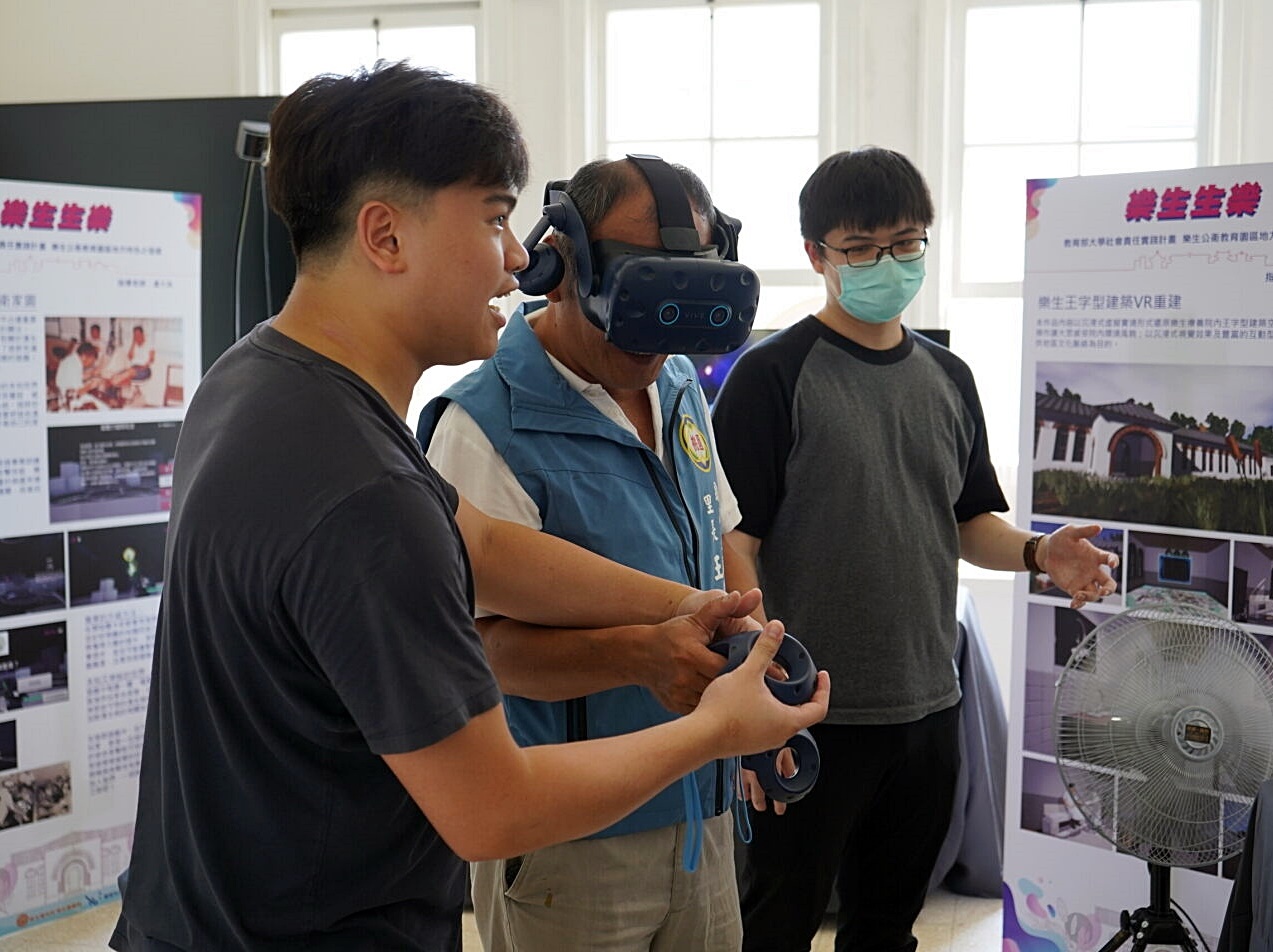 龍華科大USR計畫成果豐碩 重現樂生院區場域風貌 龍華科大「樂生生樂」期末成果展 師生學以致用實踐社會責任 3 0