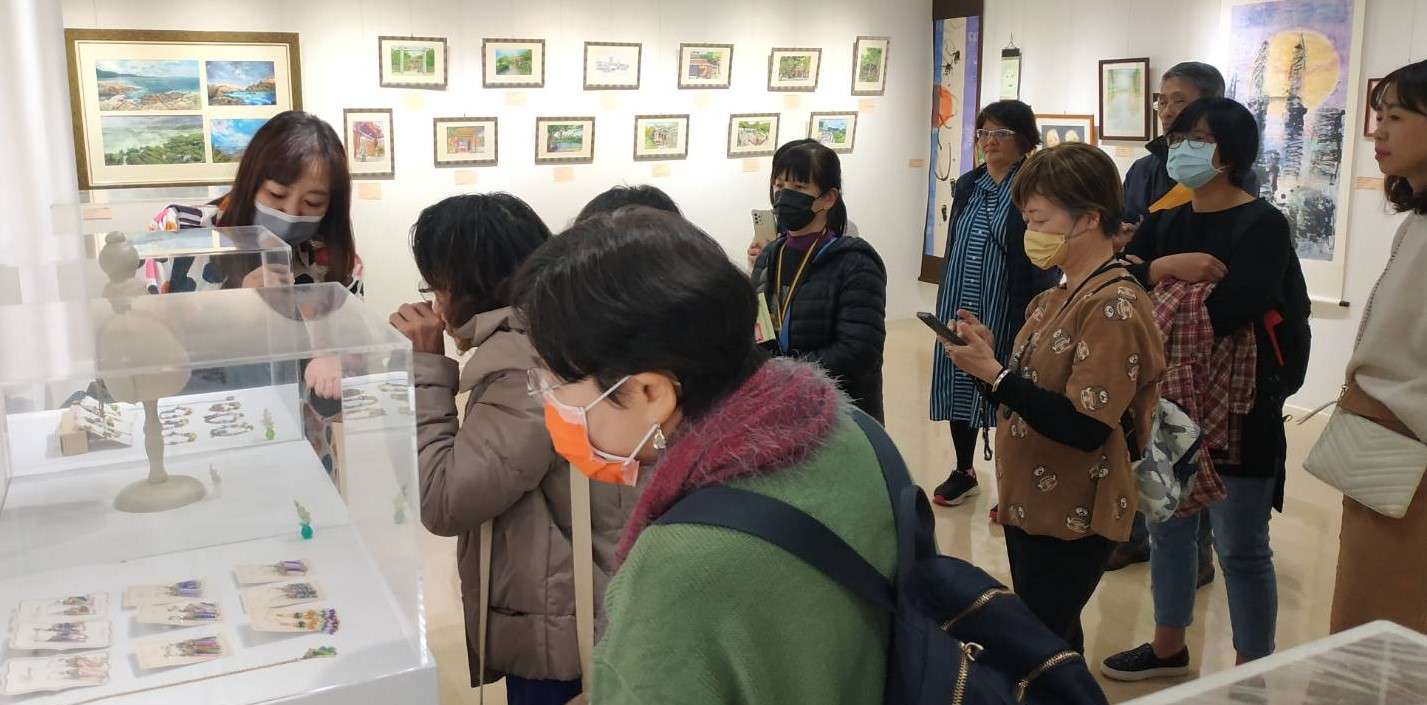第五屆桃園社大聯展「藝游未淨-美麗桃花源」即日起光影文化館登場 1364890 0