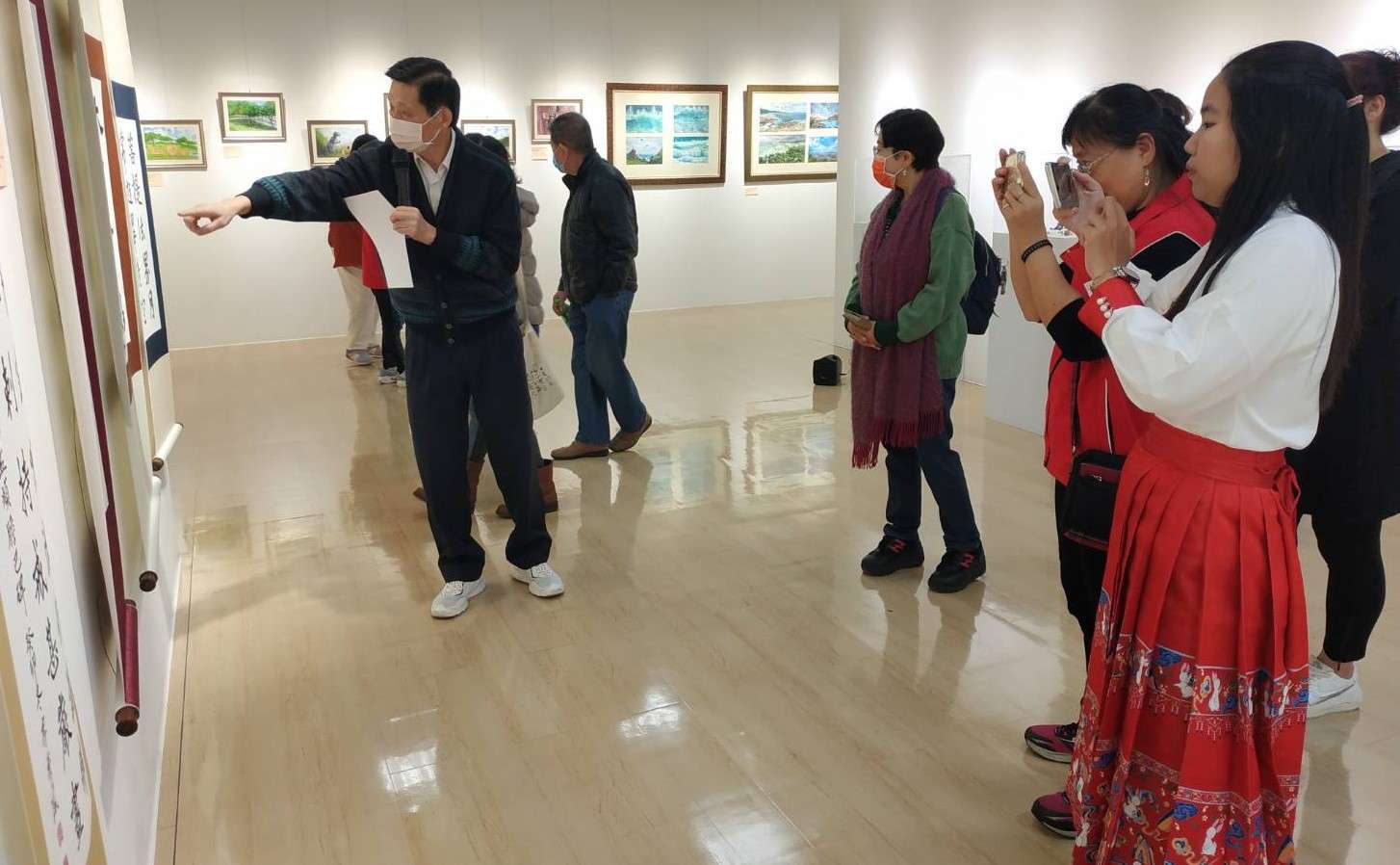 第五屆桃園社大聯展「藝游未淨-美麗桃花源」即日起光影文化館登場 1364891 0