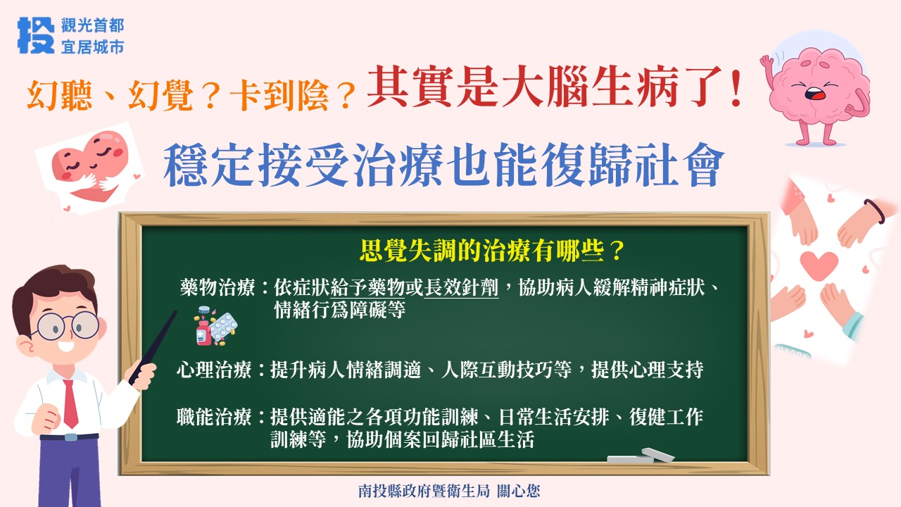 思覺失調症其實並不可怕 陪伴精神病友擁抱新生活 思覺失調症其實並不可怕 陪伴精神病友擁抱新生活