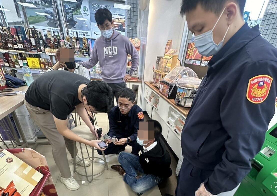 假投資真詐財!桃警埋伏逮車手 險遭彈簧刀攻擊