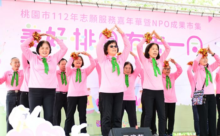 國際志工日前夕 桃園社會局志願服務嘉年華暨NPO成果市集熱情登場 20231202133907162