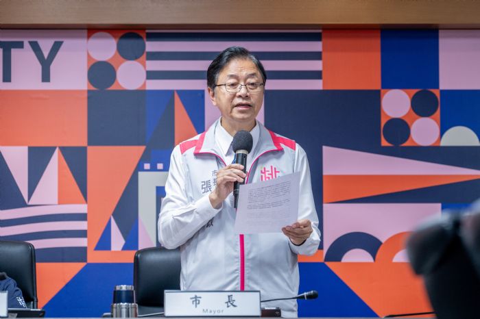 桃園站前行人專用時相成效佳 張善政盼打造以人為本的交通環境 20231206121151915