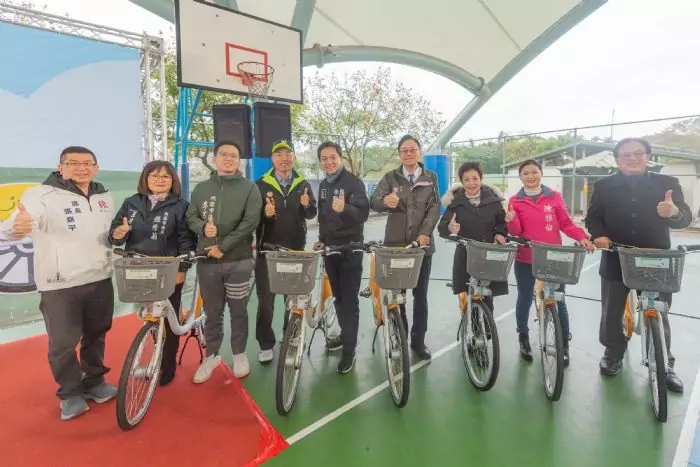 龜山區YouBike2.0場站啟用 明年1月底前完成雙系統營運 20231222154642559