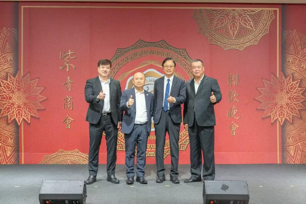 張善政盼紫青商會成立桃園分會 提升企業競爭力 張善政盼紫青商會成立桃園分會 提升企業競爭力