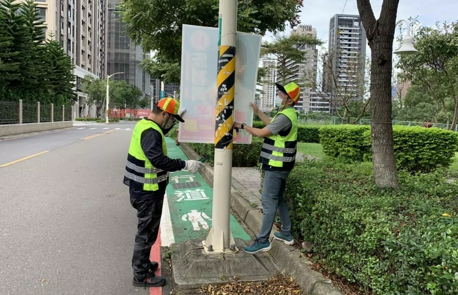 競選廣告亂象!桃市環保局:僅這些地方可設置 競選廣告亂象!桃市環保局:僅這些地方可設置