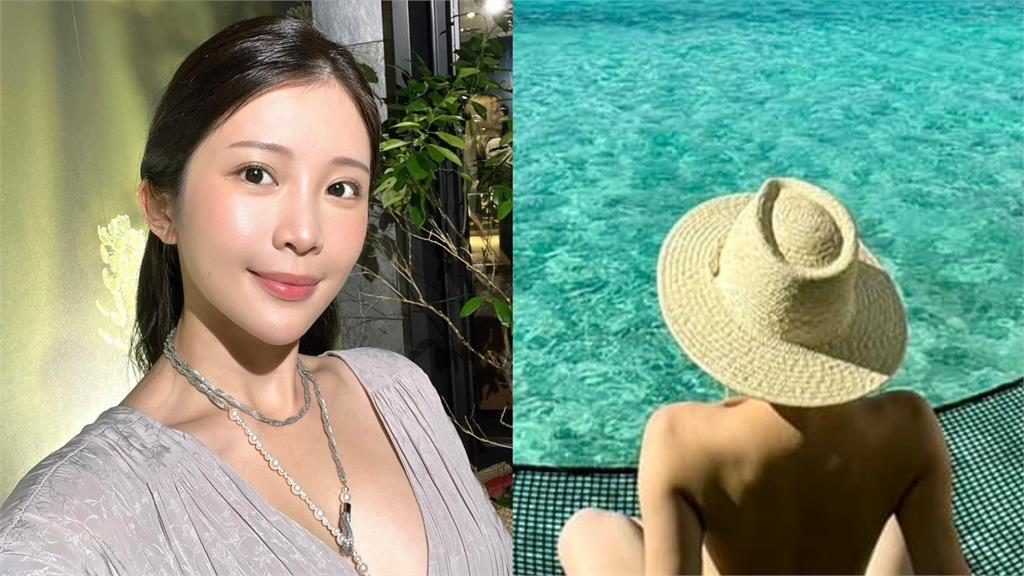 鄭家純穿上「萬惡比基尼」淺笑 !「正面弧線」畫面曝讓網跪謝