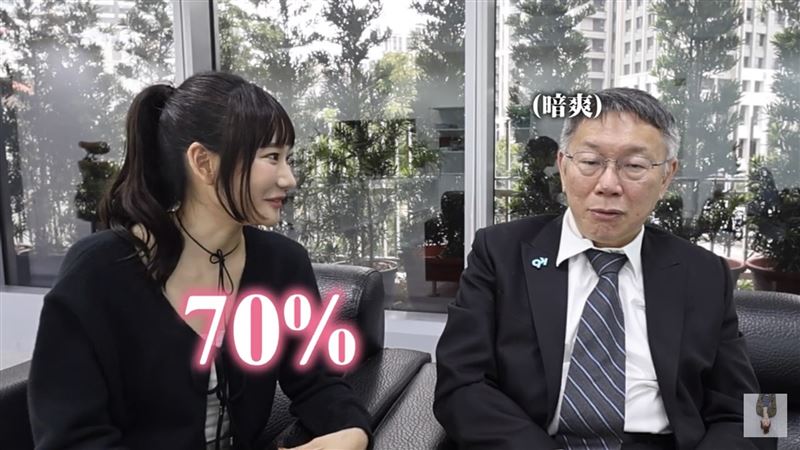 愛莉莎莎70%粉絲支持柯文哲! 本人回應