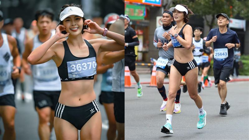 黃沐妍跑馬拉松身材超驚人!卻嘆:沒腹肌