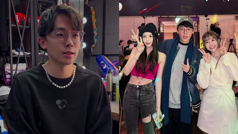 年度最尬合照 酷炫前後任世紀合體 現任女友表情藏亮點