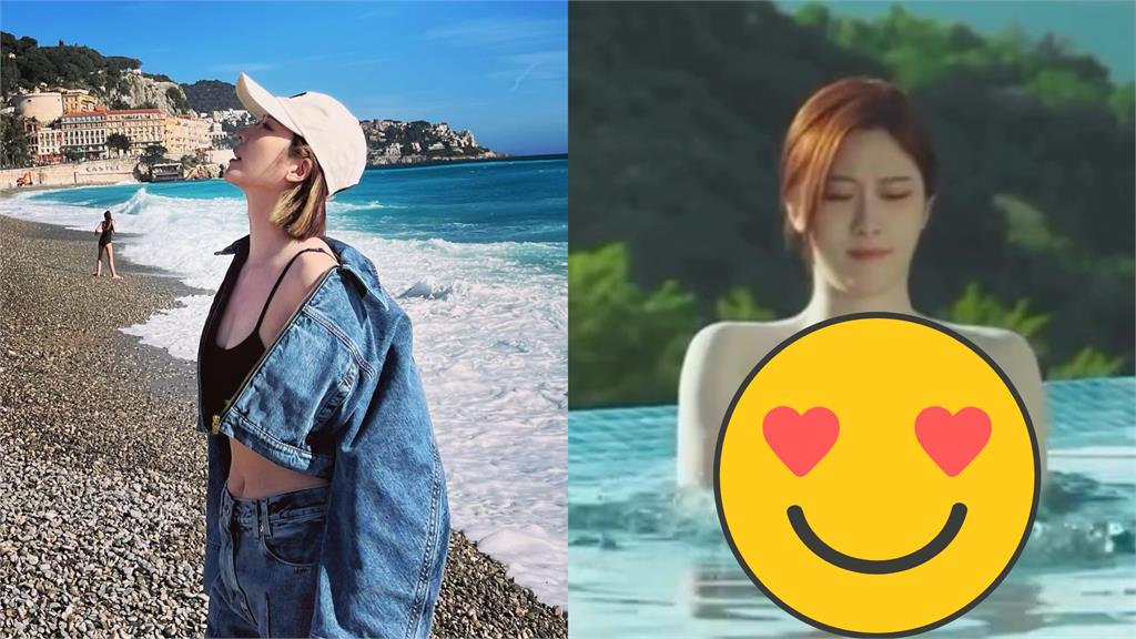 張景嵐裹布洩起伏山色!「暴力抓球掀巨浪」網看傻:兇狠