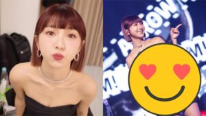 溫妮上身炸出大白花！奈米平口衣「只遮這樣」網嗨：暈了