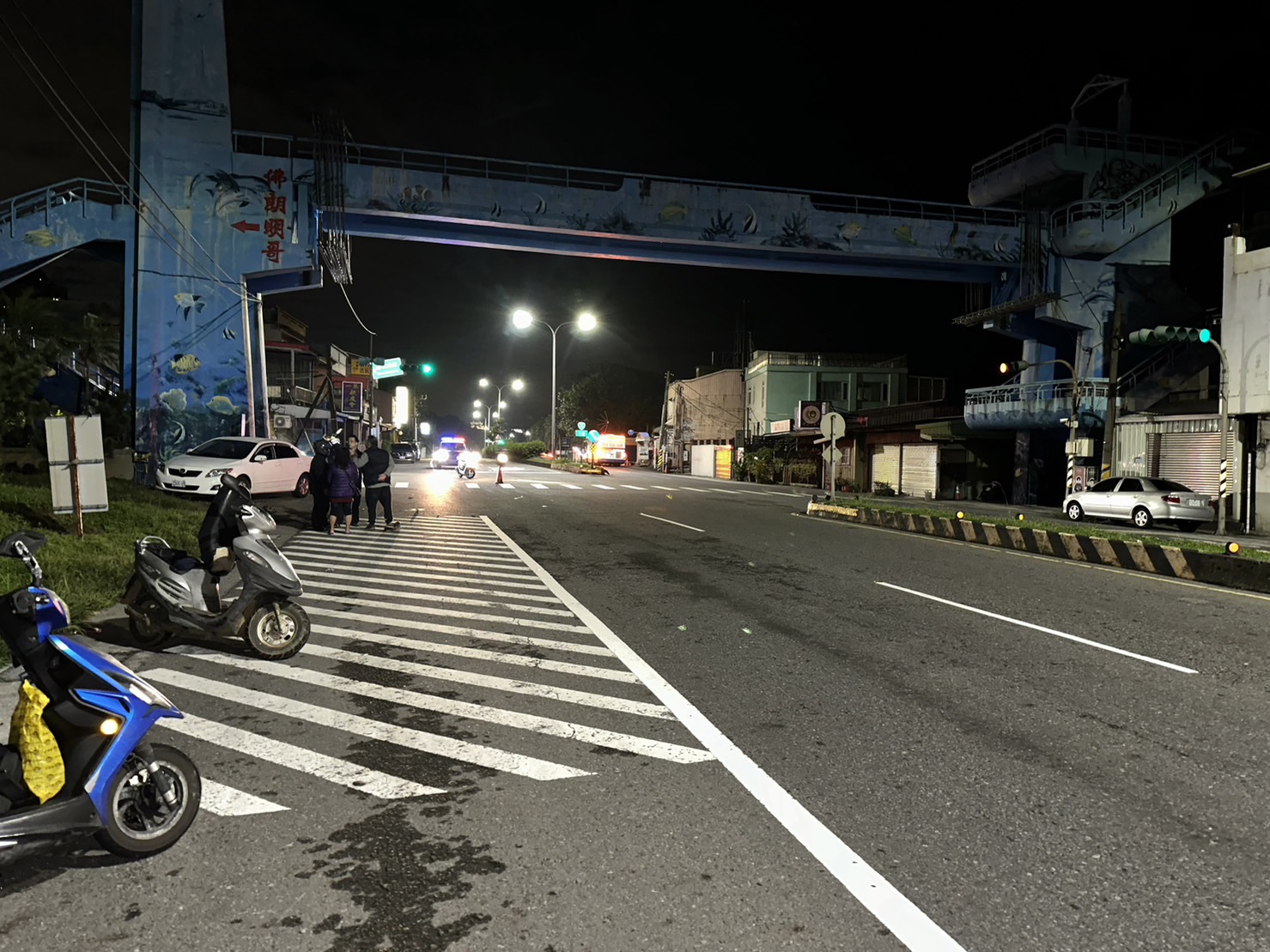 三芝八旬翁接連被2機車撞上 重摔倒地傷重不治