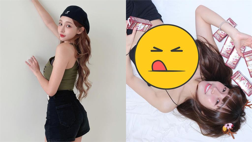 太有料…林襄躺平倒出「流量密碼」!肩帶死撐5萬網猛瞧