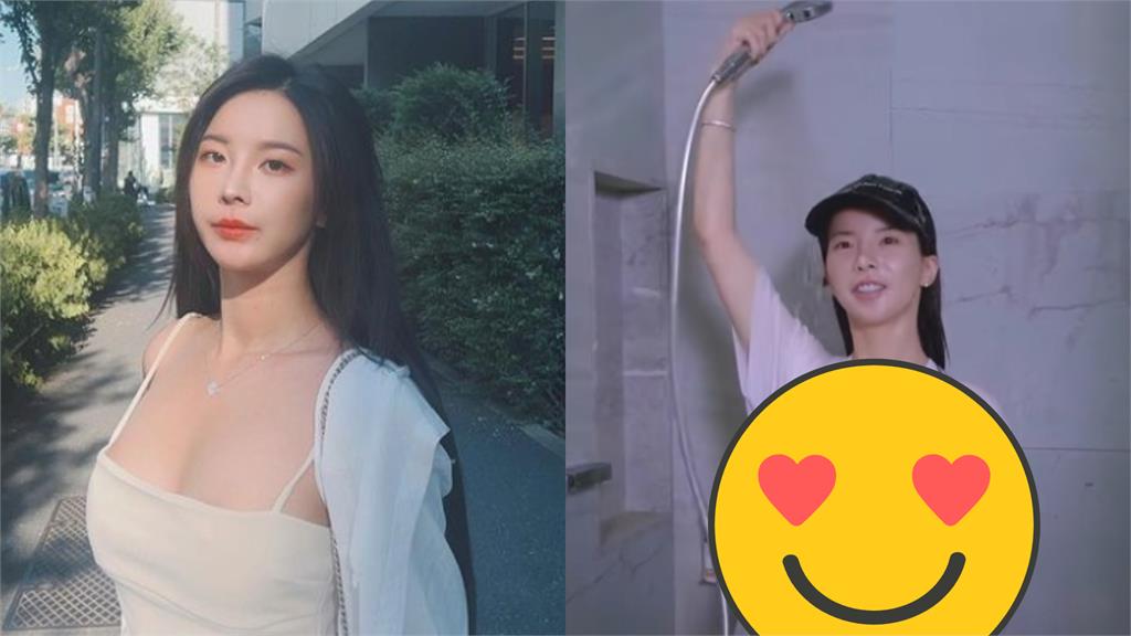 奎丁「不防水裝」全身濕!白T大破防「浮出2塊」網猛放大